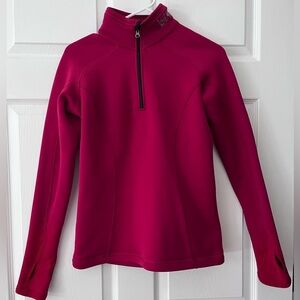 Mountain Hardwear Red Pullover fleece